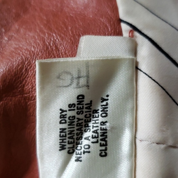 FF 💘🖤💘 DINA'S CREATION LEATHER SPORTS BLAZER JACKET COAT - Picture 7 of 7